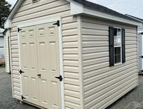 Sheds in Stock Now - 8X10 6'CAPE VINYL