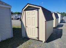 Sheds in Stock Now - 6 X 8 MINI BARN WOOD